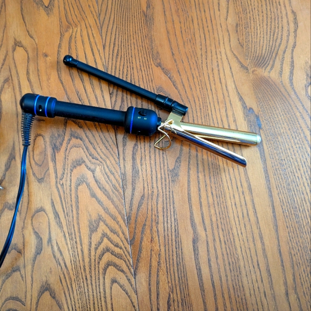 Hot Tools Professional 3/4 Inch,  Marcel Curling Iron. GUC. Rotating Handle.